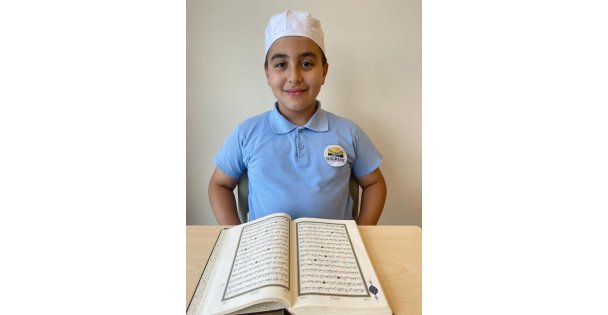 7 ayda hafız oldu