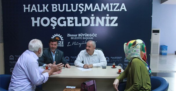 Başkan: Gözümüz ve Gönlümüz Gebzeli Hemşerilerimizde