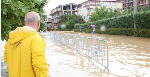 Bıyık'tan sel açıklaması