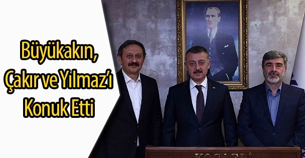 Çakır ve Yılmaz'ı Konuk Etti