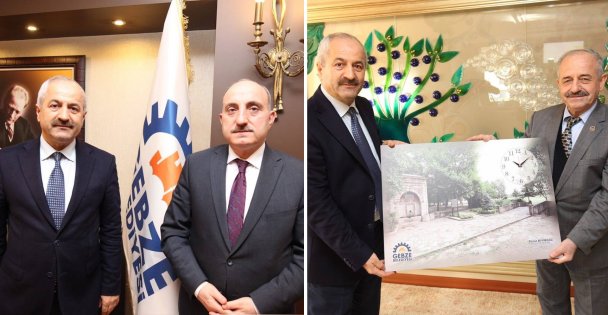 Büyükgöz'e Konuk Başkanlar