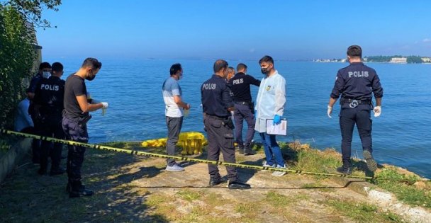 Cesedi kıyıya vuran şahsa ölmeden önce işkence yapmışlar