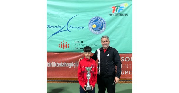 Darıca Tenis Spor Kulübü Sporcusu Talha Emin BULUT ŞAMPİYON oldu.