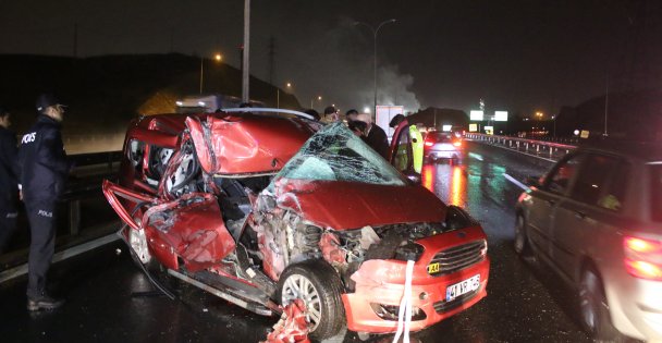 Dilovası'nda Trafik kazası: 1 ölü, 5 yaralı