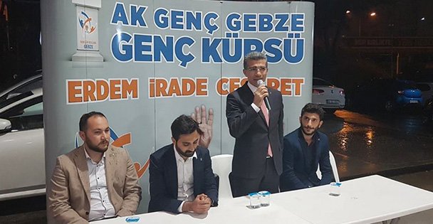 Ekinci AK Gençlerle Kürsü'de buluştu