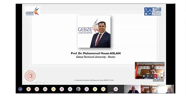 GTÜ kongreye online katıldı