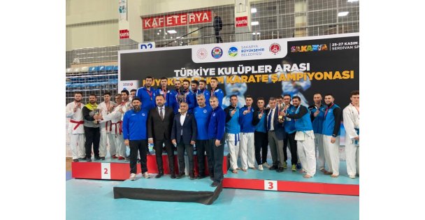 Kağıtspor Karate Erkek-Bayan Takımları  Türkiye Şampiyonu oldu