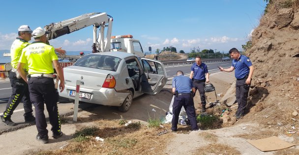 Kocaeli'de devrilen...