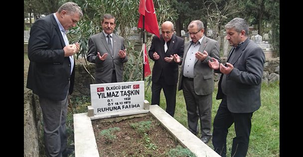 MHP Gebze Yılmaz Taşkın'ı andı