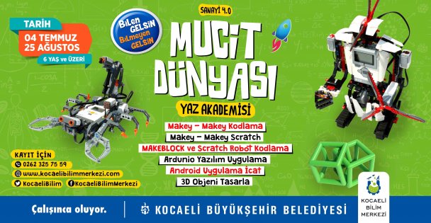 Mucit Dünyası Yaz Akademisi başlıyor