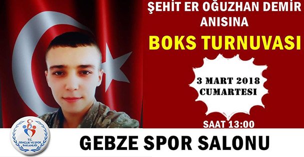 Oğuzhan Demir anısına boks düzenlenecek