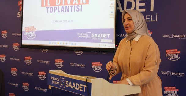 Saadet Partisi Kocaeli Kadın Kolları Genel Başkanlarını Kocaeli'de Ağırladı