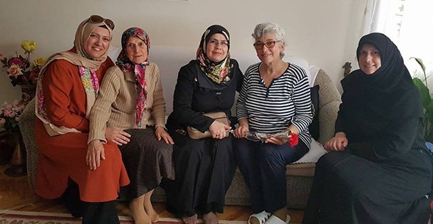 Saadetli bayanlar çalışmalara devam ediyor