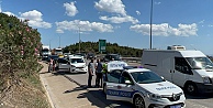 Anadolu Otoyolunun Çayırova geçişindeki zincirleme kaza ulaşımı aksattı