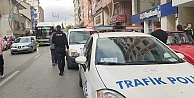 Bisikletlinin Çarptığı Yaya Yaralandı