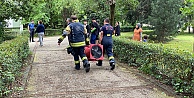 Kızartma Yağı Yangına Sebep Oldu: 1 Yaralı