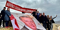 Osmanlı Ocakları, Cumhurbaşkanı Erdoğan'ı Söğüt'te ‘Kefenli liderin kefenli askerleriyiz' pankartıyla karşıladı