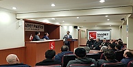Saadet Partisi Gebze İlçe Teşkilatı haftalık toplantısını gerçekleştirdi.