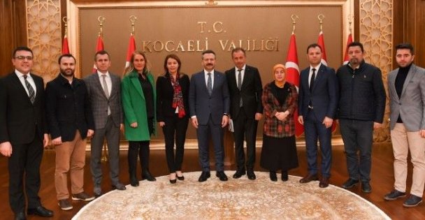 Trabzonlulardan Vali Aksoy'a Ziyaret