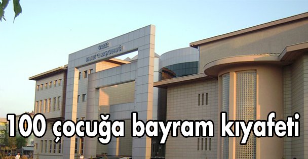 100 çocuğa bayram kıyafeti
