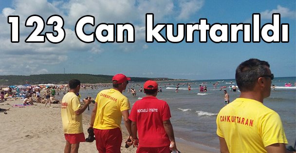 123 Can kurtarıldı