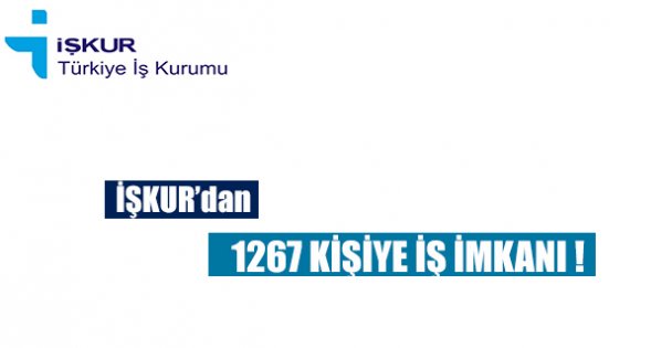 1267 Eleman Alınacak!