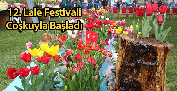 12. Lale Festivali Coşkuyla Başladı