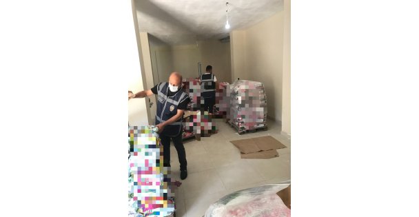 12 Ton Sahte Toz Deterjan Ele Geçirildi