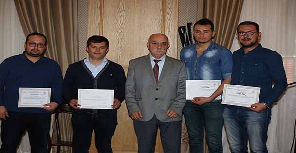 15 ilden 20 itfaiyeci daha sertifika aldı