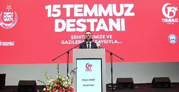 15 Temmuz Demokrasi ve Milli Birlik Günü Mesajı