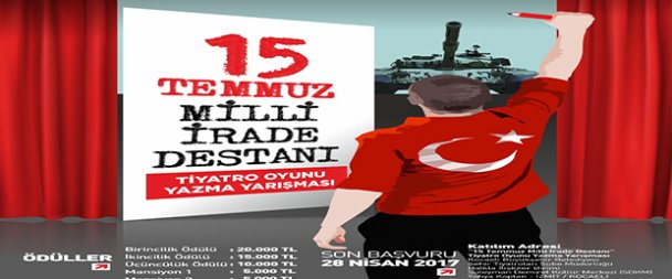 15 Temmuz Milli İrade Destanı Yazarlık Yarışmasına 101 eser katıldı