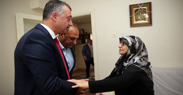 15 Temmuz Şehidi Edip Zengin'in  ailesini ziyaret etti