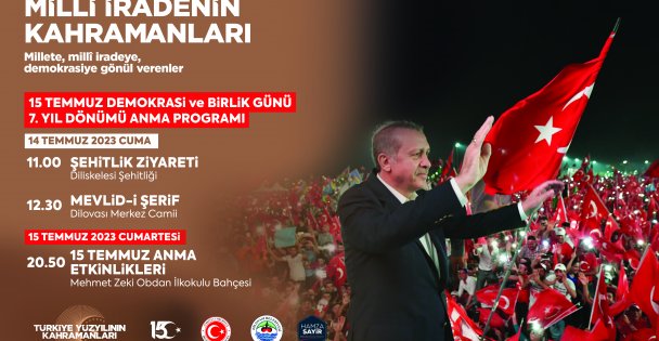 15 Temmuz Şehitleri Dilovası'nda Anılacak