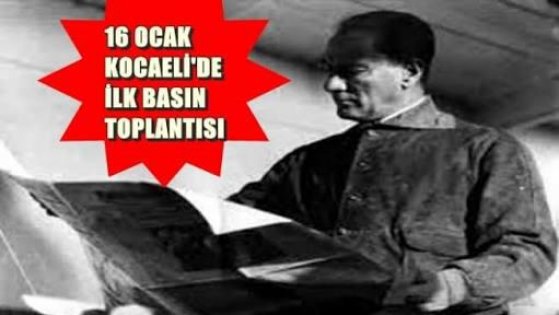 16 Ocak Basın Onur Günü Kocaeli Genelinde Kutlanmalı