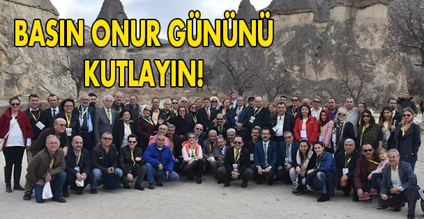 16 Ocak'ta Basın Onur Günü'nü kutlayın