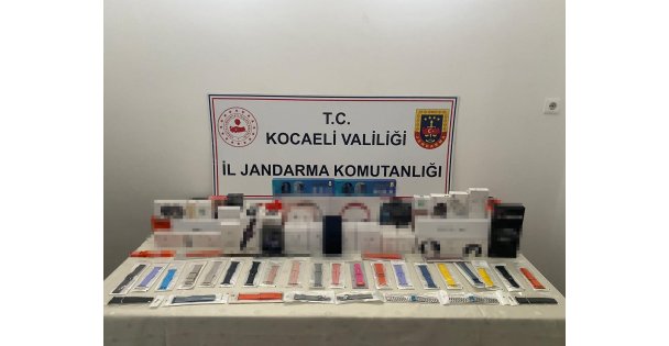 180 bin TL değerinde kaçak elektronik eşya ele geçirildi