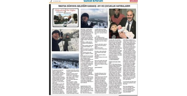 1960'da Dünyaya Geldiğim Karakış  Ayı Ve Çocukluk Hatıralarım