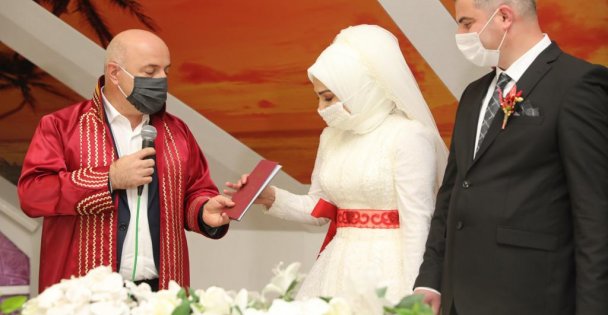 2021 Yılında Darıca'da Bin 524 Çift Evlendi