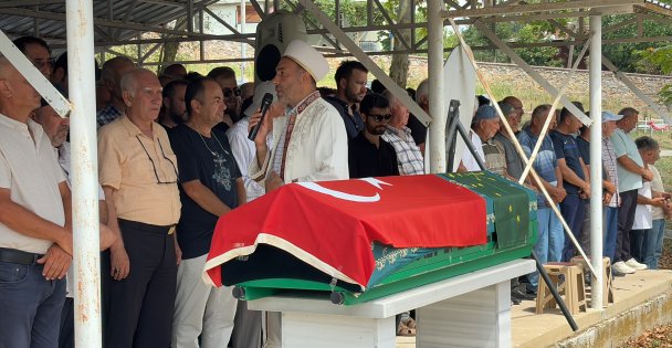 21 gün önce evlenen ve vurgun yiyerek hayatını kaybeden dalgıç son yolculuğuna uğurlandı