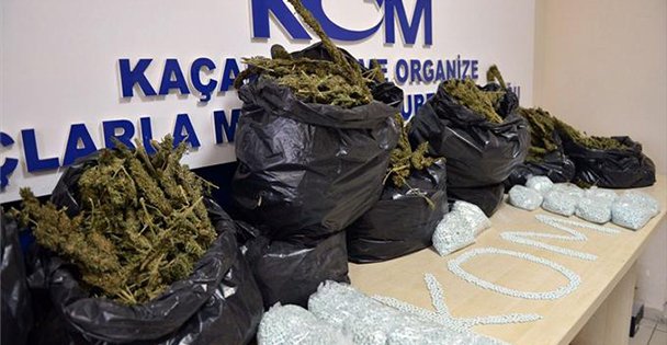 277 Kilo uyuşturucu yakalandı!