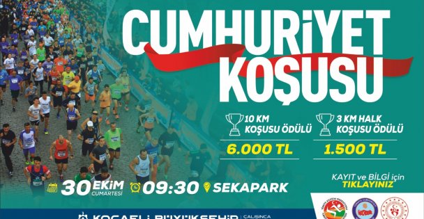 30 Ekim'de ‘Cumhuriyet' için koşacaklar