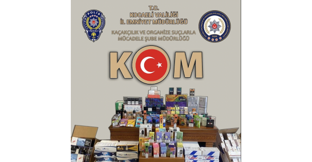 31 Bin Gümrük Kaçağı Makaron Ele Geçirildi