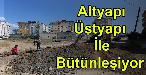 35 Kilometrelik Altyapı Üstyapı İle Bütünleşiyor