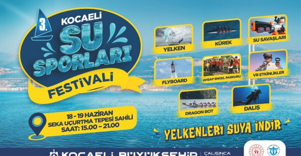 3. Su Sporları Festivaline Davetlisiniz