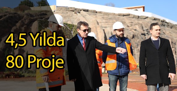 4,5 Yılda 80 Proje!