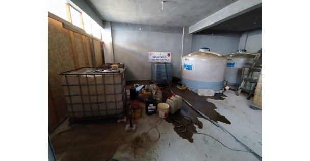 4 bin litre kaçak akaryakıt ele geçirildi