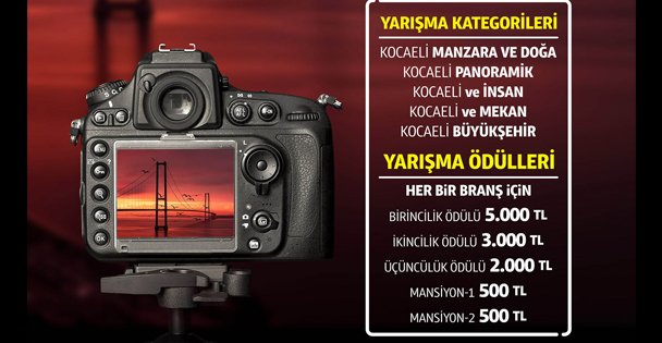 '4 Mevsim Kocaeli” yarışması için son 2 hafta