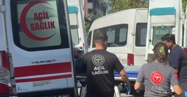 5 katlı apartmanda yangın: 1 kişi dumandan etkilendi