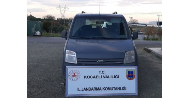 5 Yıl Önce Çalınan Araç İstanbul'da Bulundu