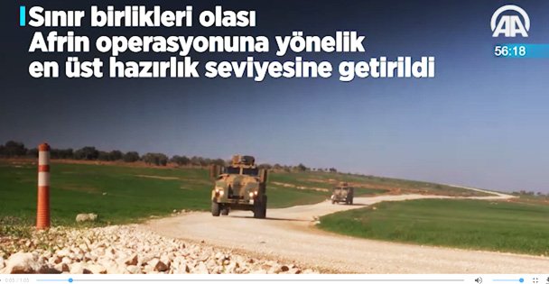 60 Saniyede Türkiye (18 Ocak 2018)